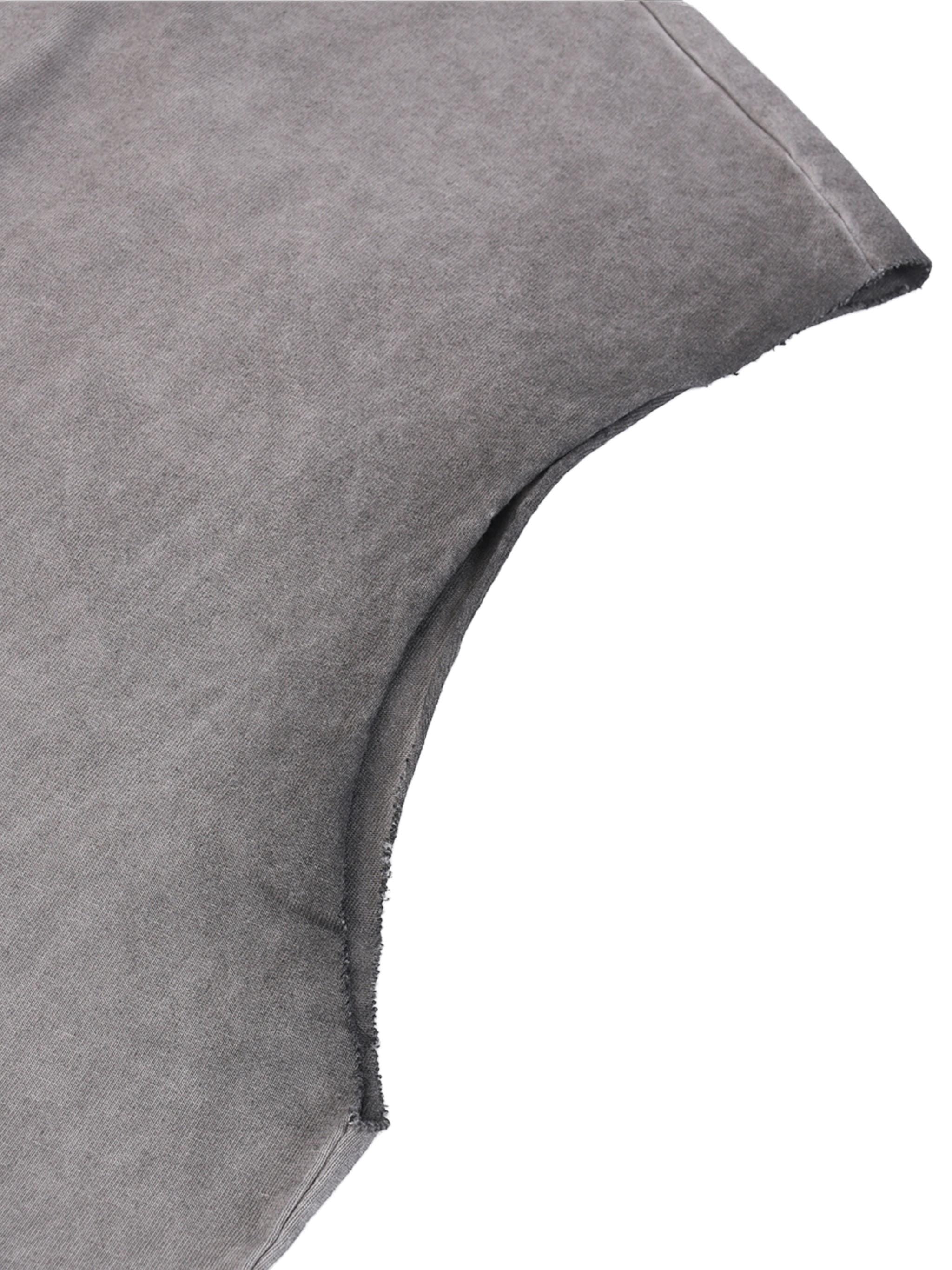 Enchantress Women's Power Reverse Washed Muscle Tank Top Grey