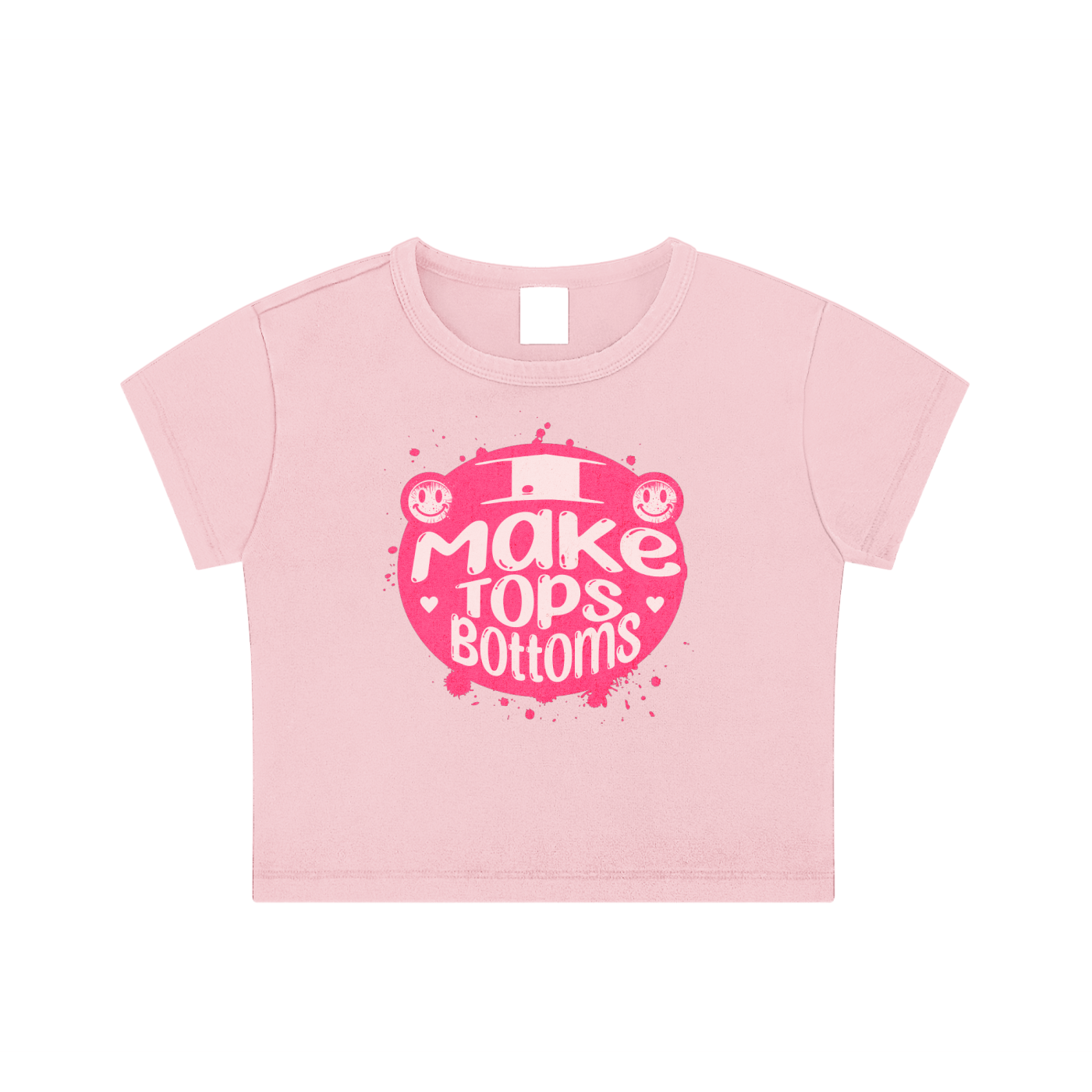 I Make Tops Bottoms - Fem Lesbian Tank Top Black or Pink