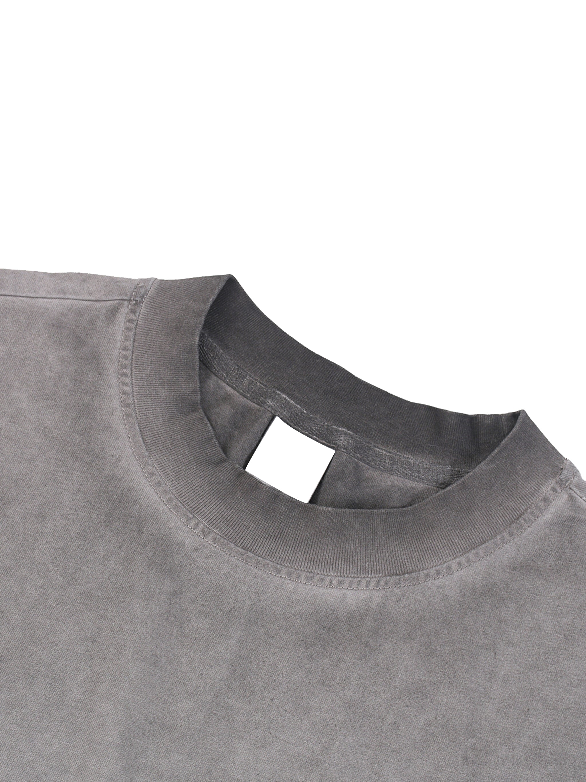 We Think Too Much And Feel Too Little Reverse Washed Tank Top Black